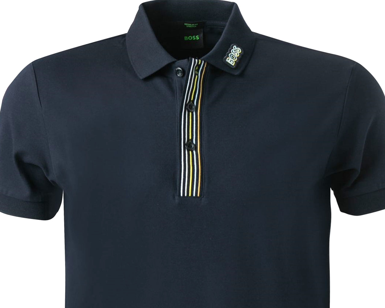 Paddy 1 50471933 402 Regular Fit Polo Shirt Blue