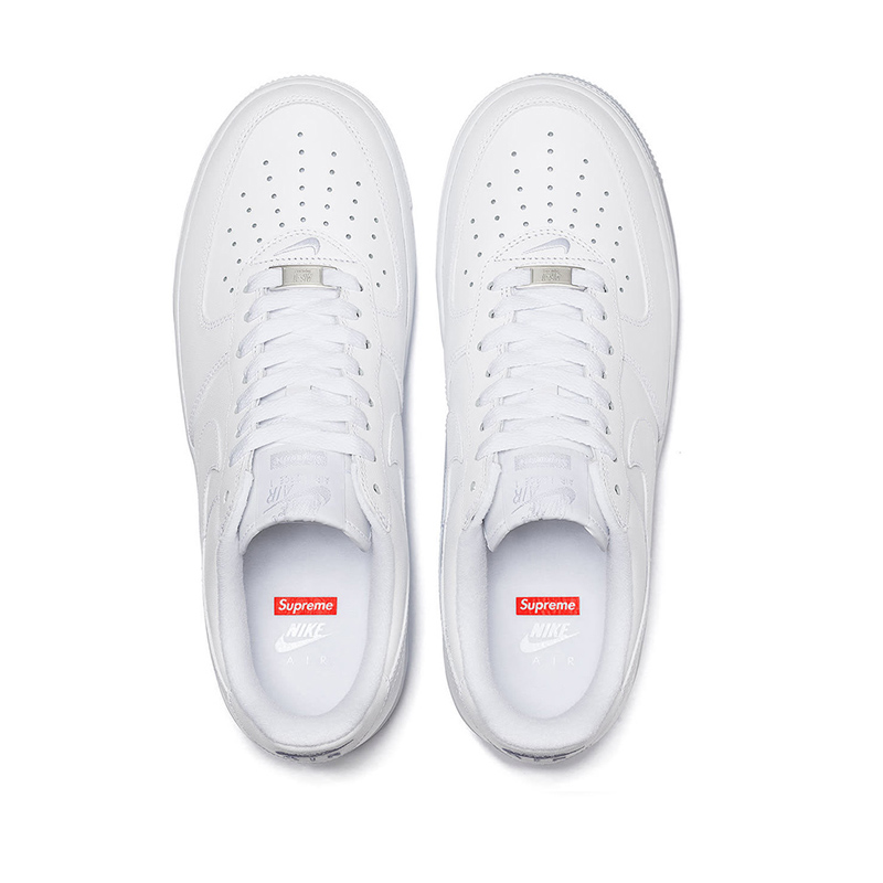 Supreme x Nike Air Force 1 Low ‘Box Logo – White’