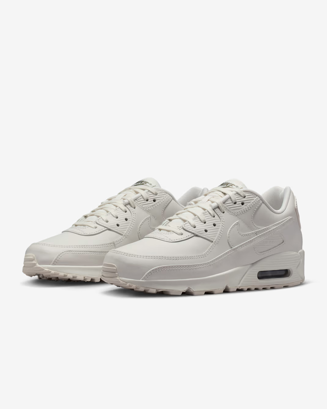 Unisex White Red Sneakers - Nike Air Max 90
