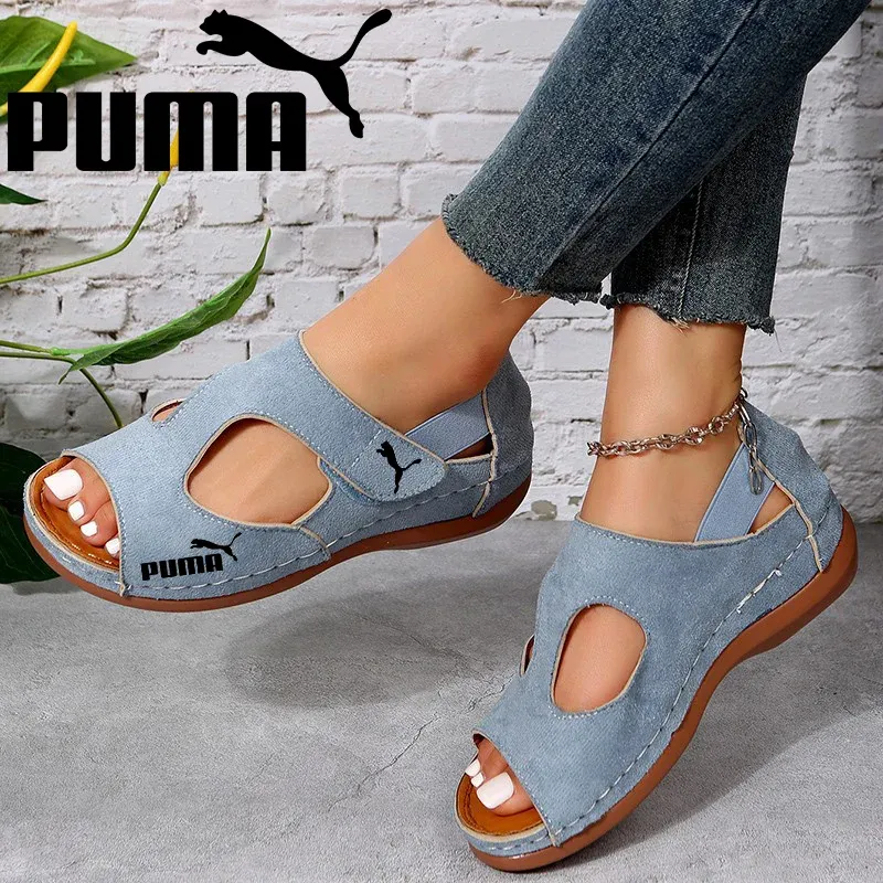 😘2025 Dámský sandál z měkkého semiše