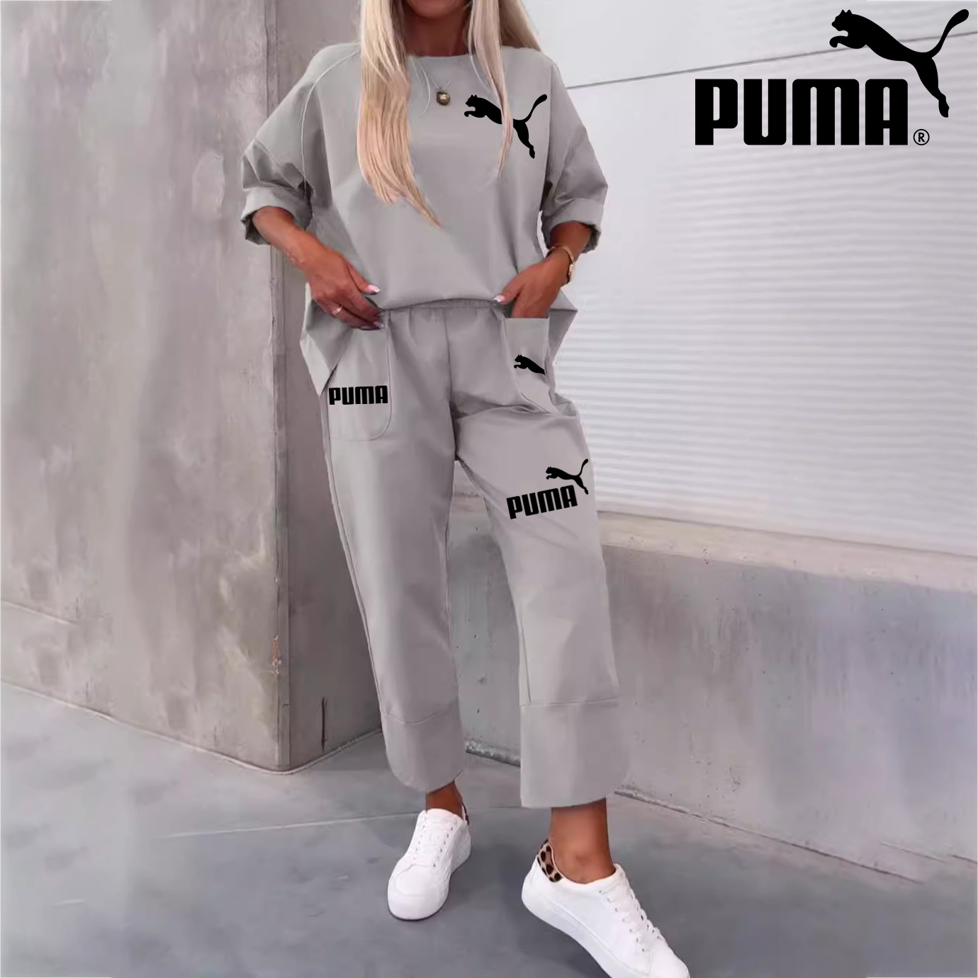 Wiosenna wygodna dwuczęściowa bluza + spodnie(Promocja promocyjna, kup jeden i otrzymaj drugi gratis)