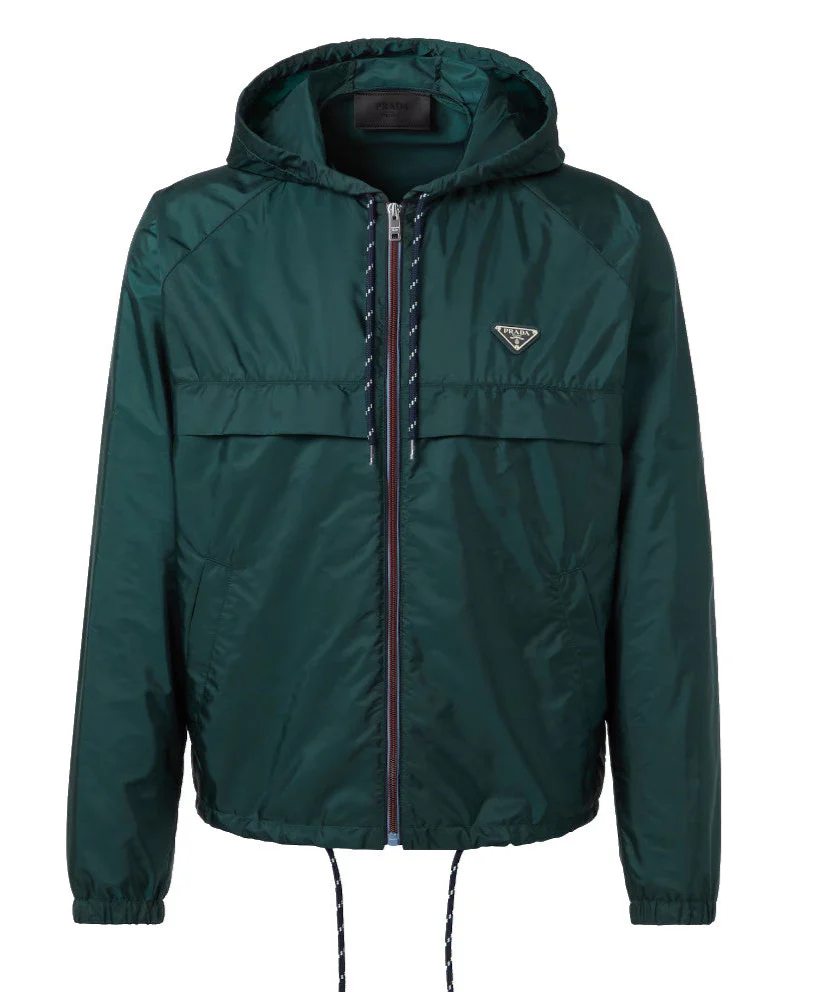 Prada Re-Nylon Hooded Jacket