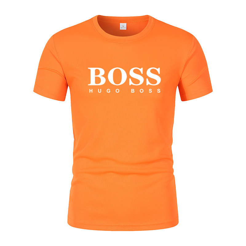 Men's Breathable T-Shirt Casual Loose Round Neck T-Shirt