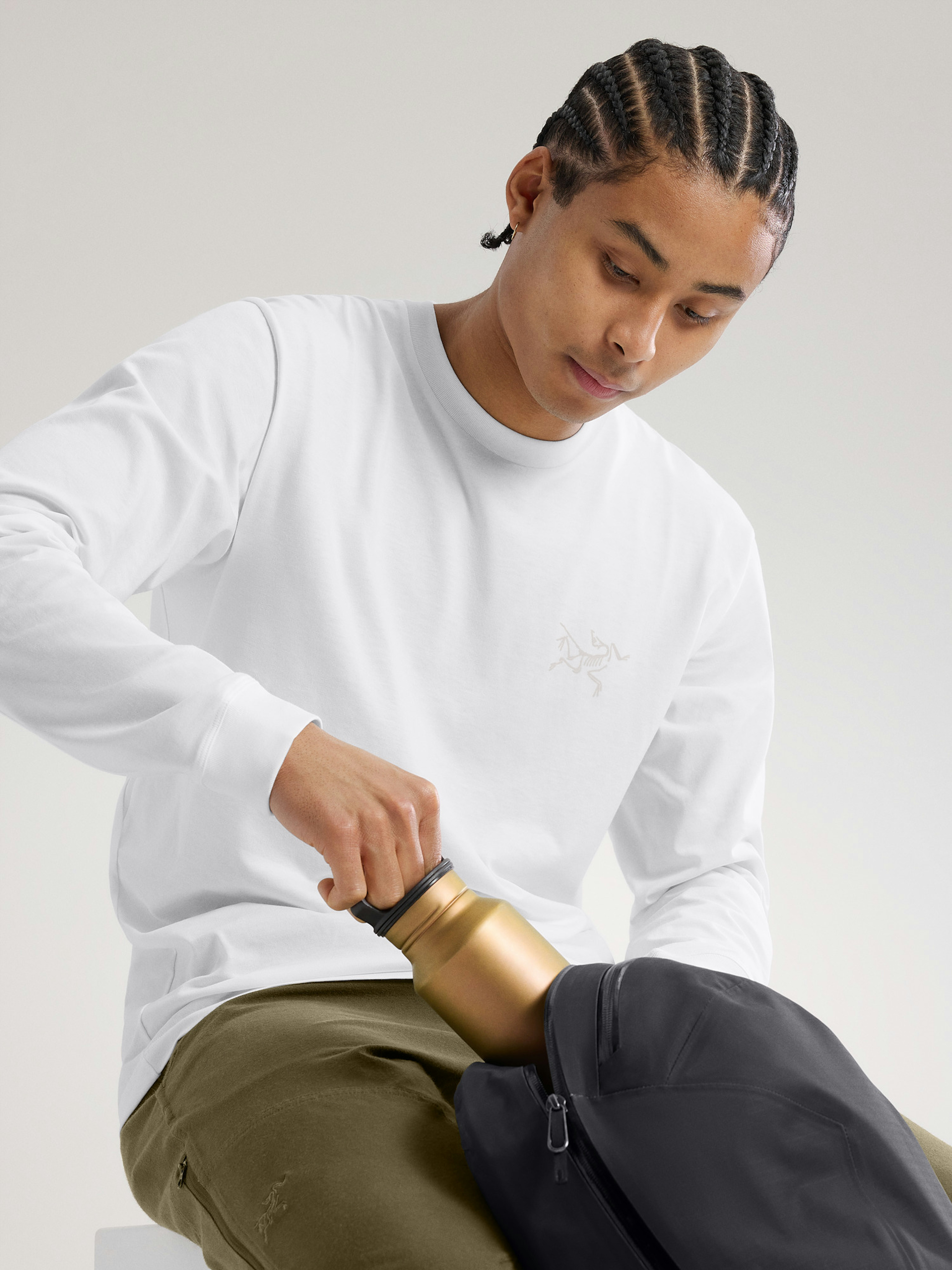 Kragg SL Cotton Shirt LS Men's