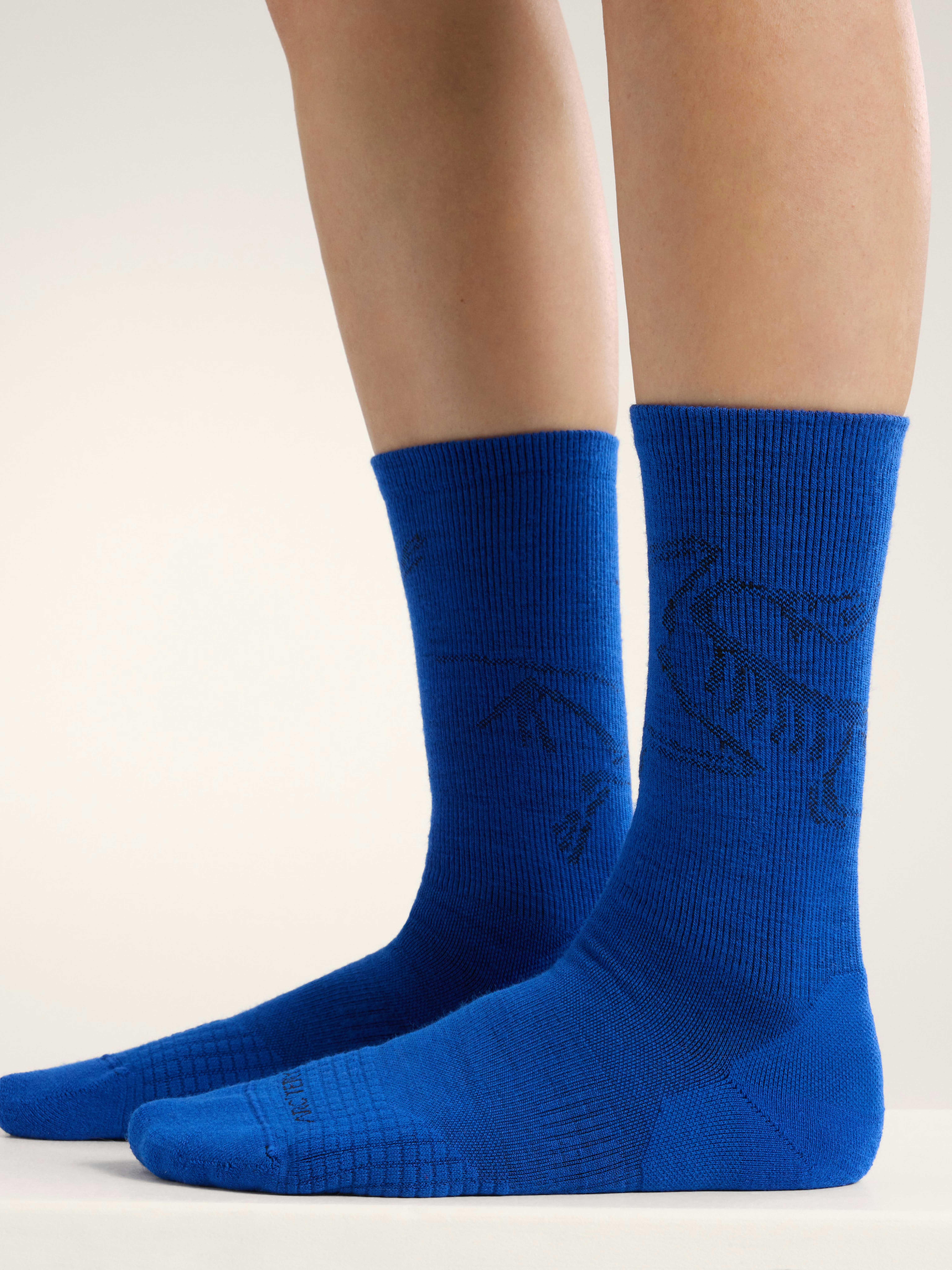 Merino Wool Mid Bird Sock