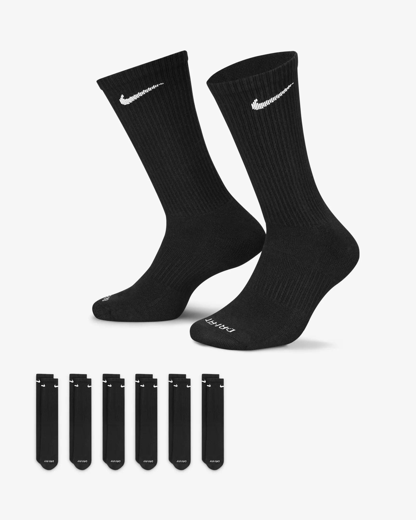 Training Crew Socks (6 Pairs)