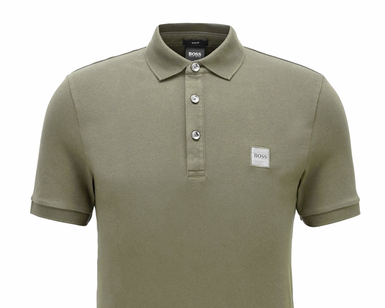 Passenger 50378334 250 Slim Fit Polo Shirt Green