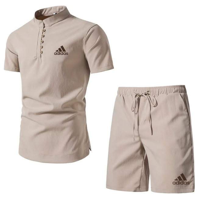 SHORTS MASCULINO VERÃO MANGA CURTA RESPIRÁVEL SPORTSWEAR.