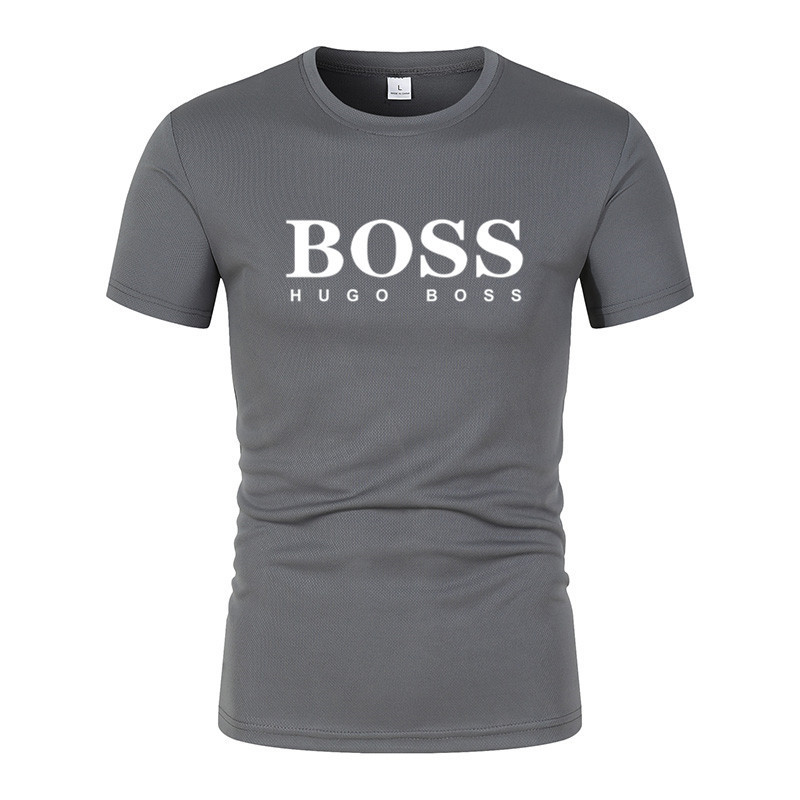 Men's Breathable T-Shirt Casual Loose Round Neck T-Shirt