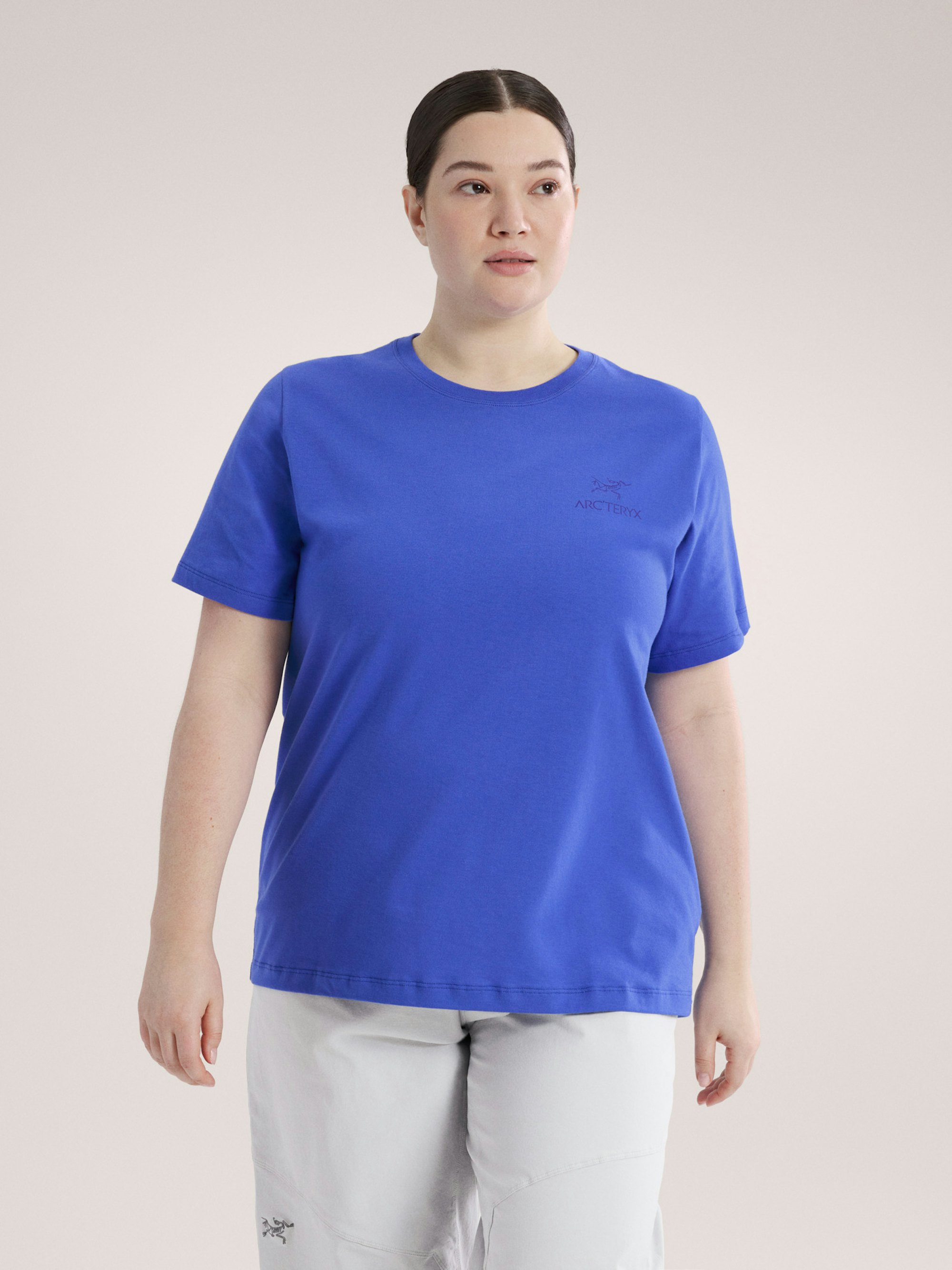 Kragg SL Cotton Blurred Bird Crew Shirt SS Women's