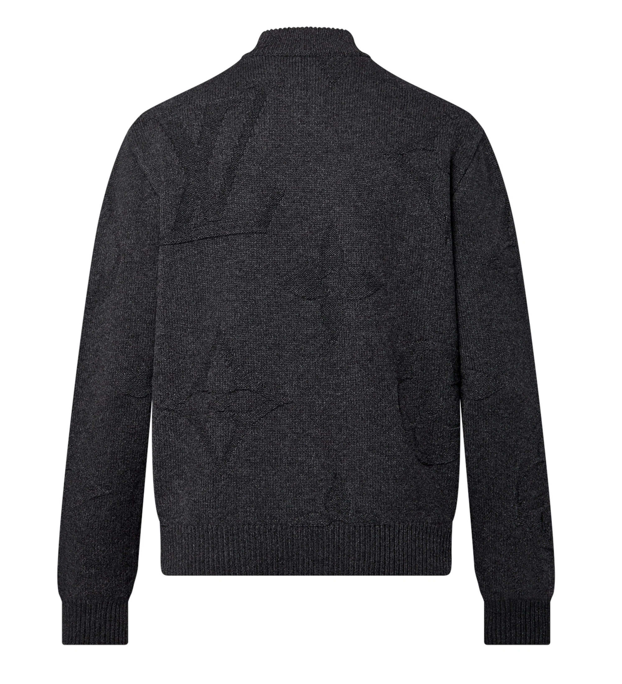 Louis Vuitton Monogram Wool Half-Zip Sweater