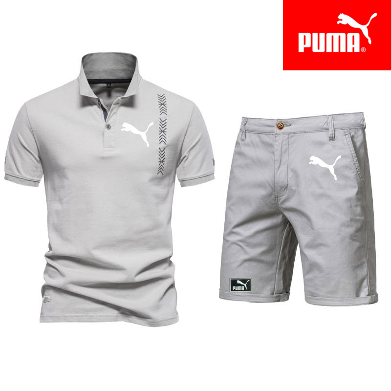 PUMA-Męski casualowy letni garnitur