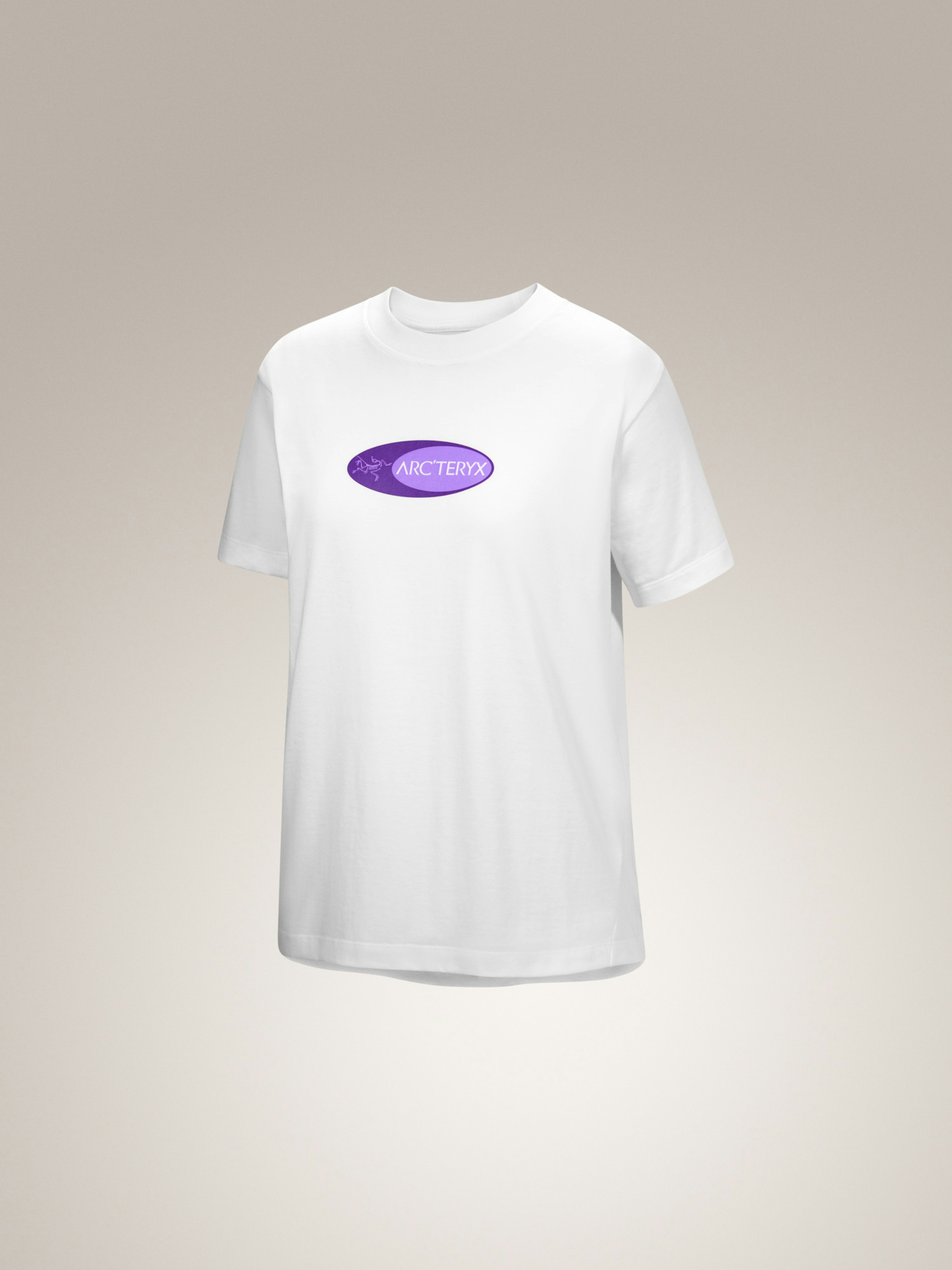 Kragg Cotton Sticker Crew Shirt SS Women's