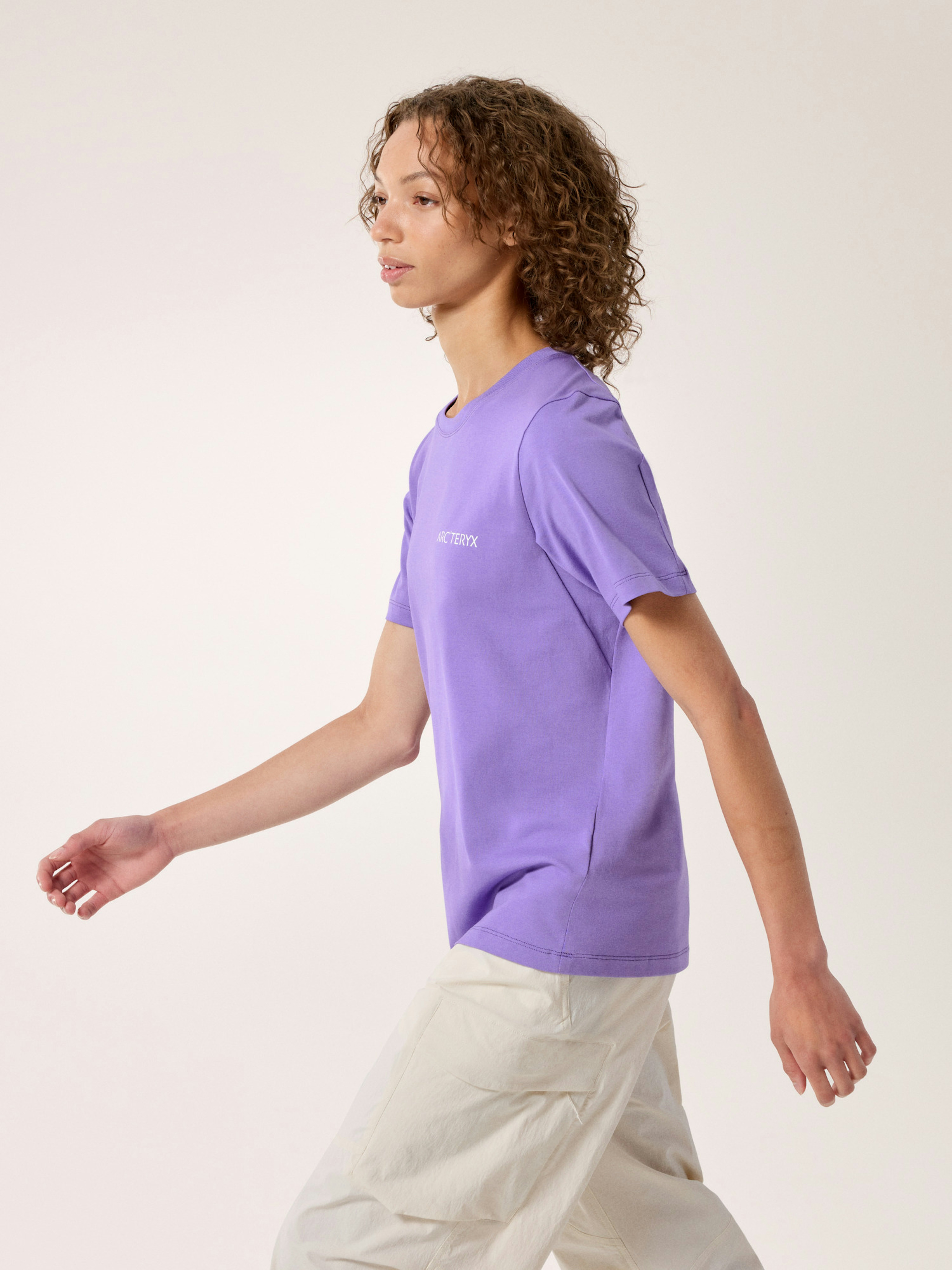 Kragg SL Cotton Blurred Bird Crew Shirt SS Women's