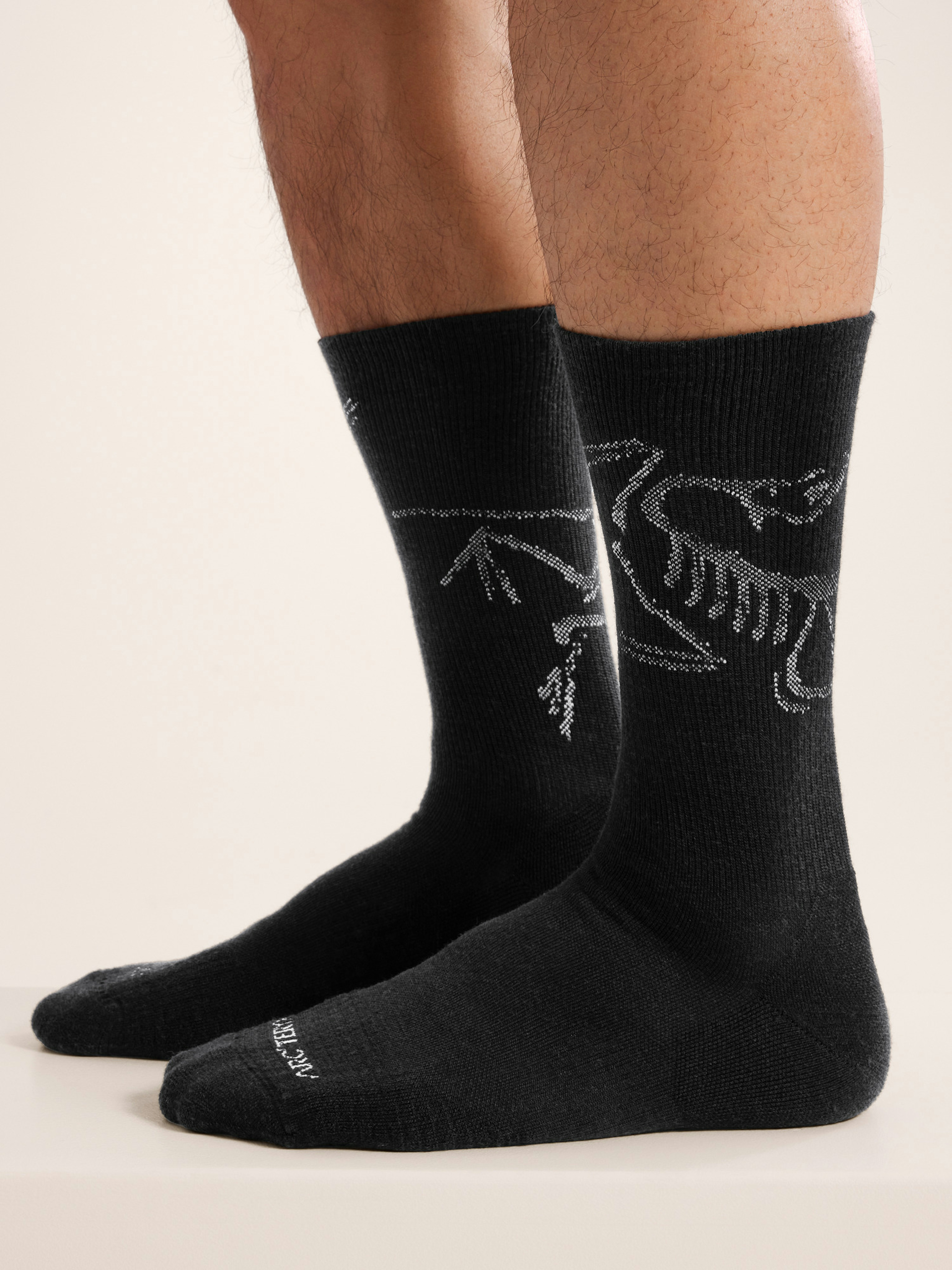 Merino Wool Mid Bird Sock