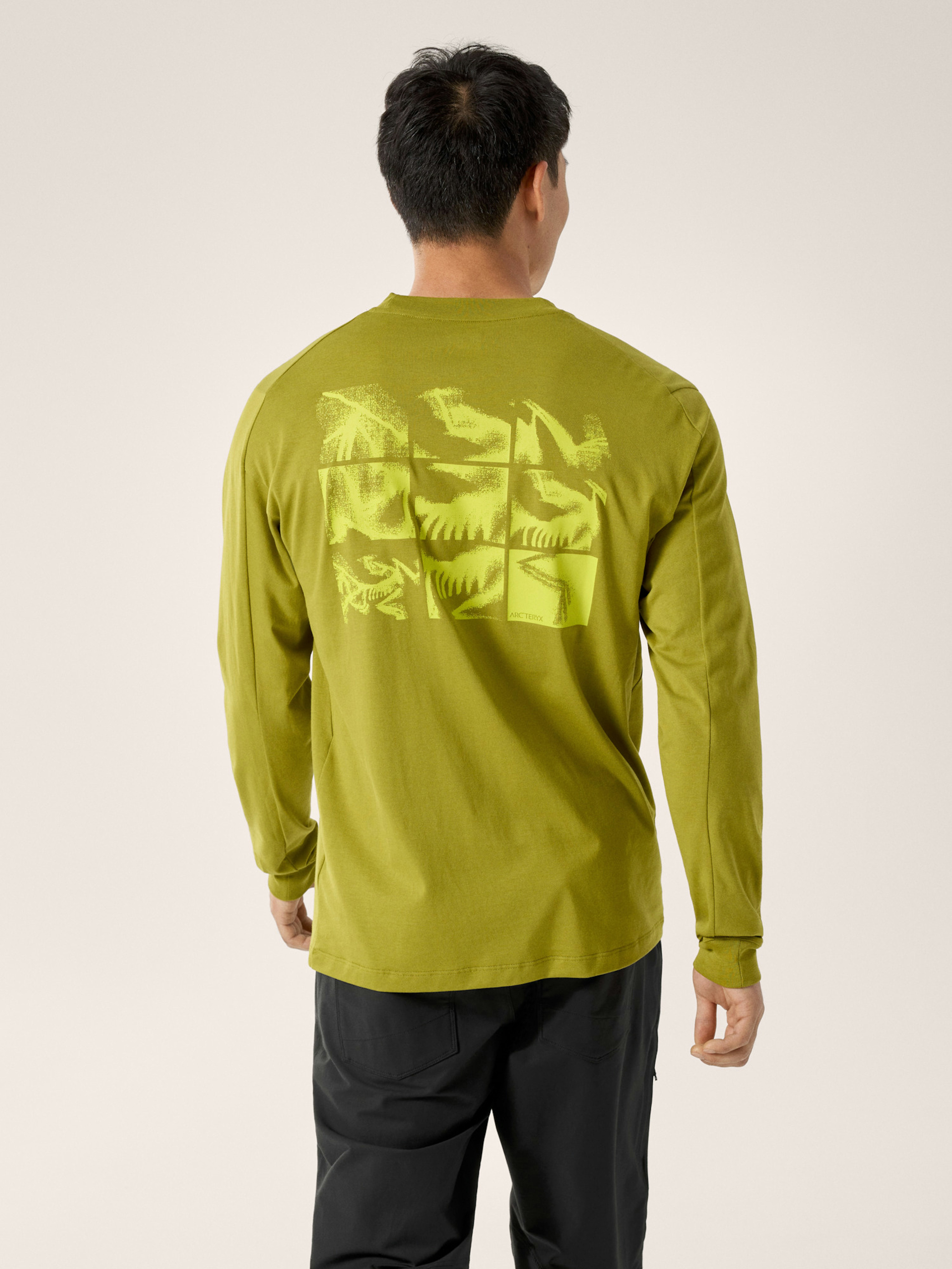 Kragg SL Cotton Bird Tile Shirt LS Men's