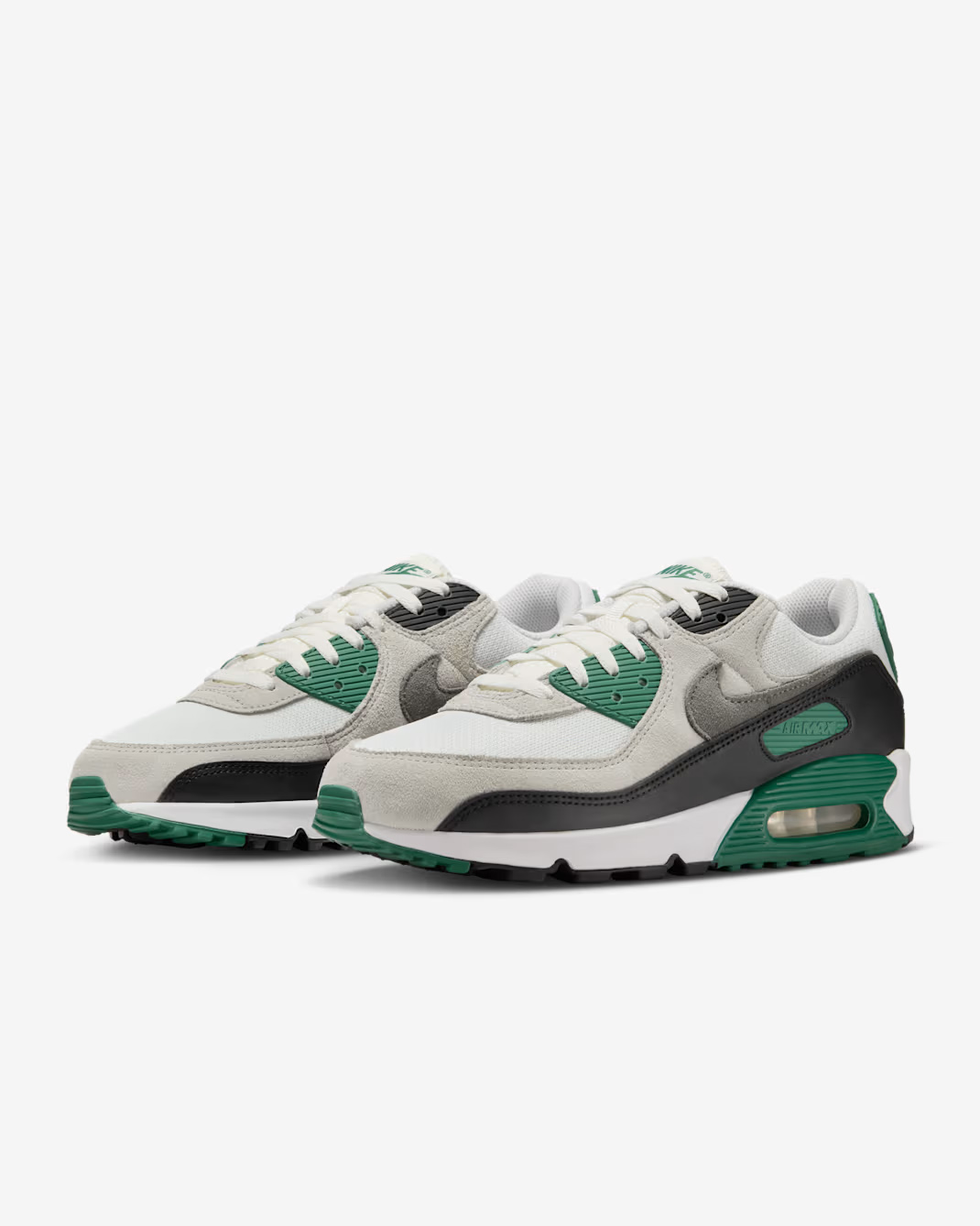 Unisex White Red Sneakers - Nike Air Max 90