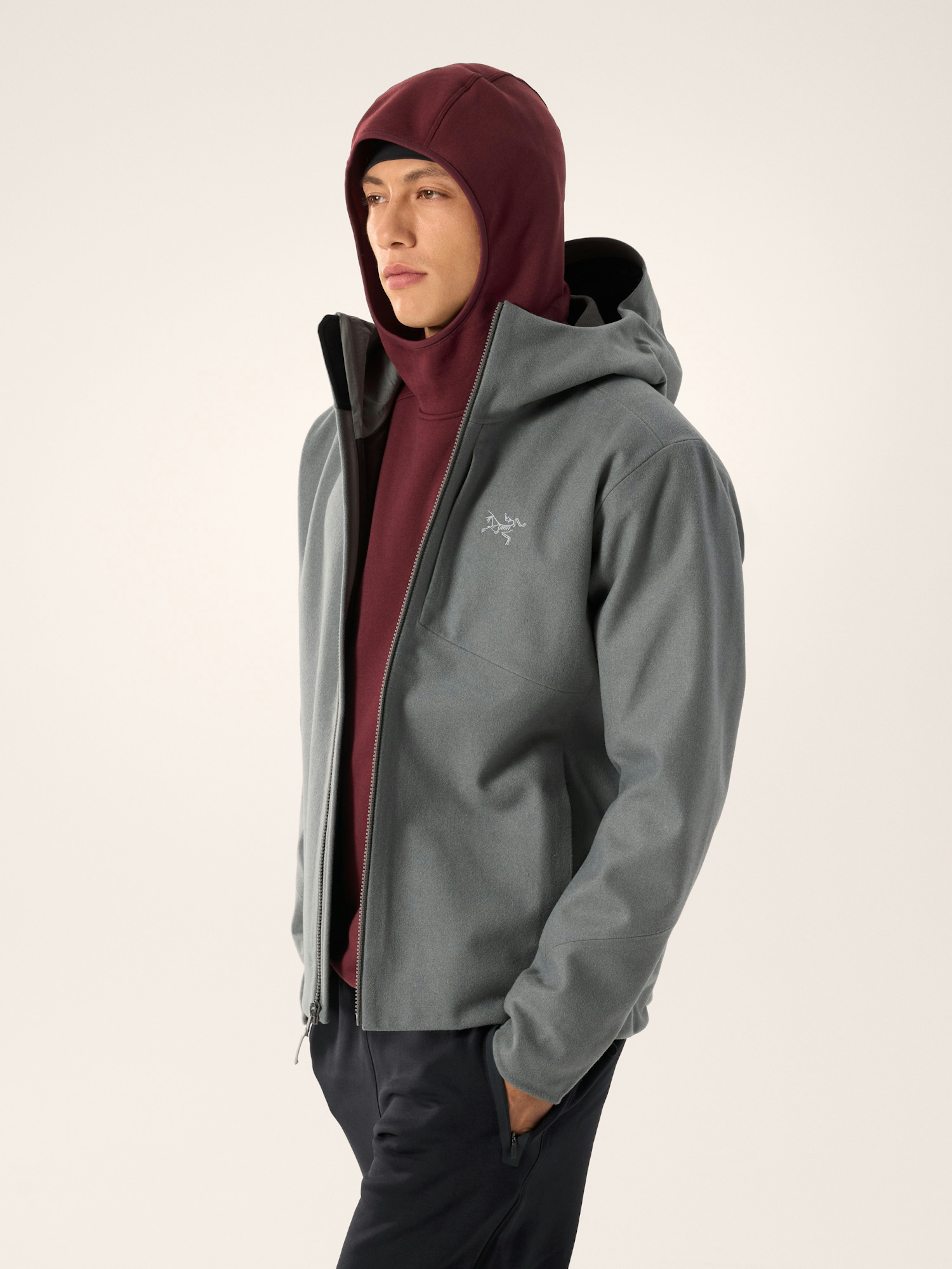Sawyer Wool Hoody Men's