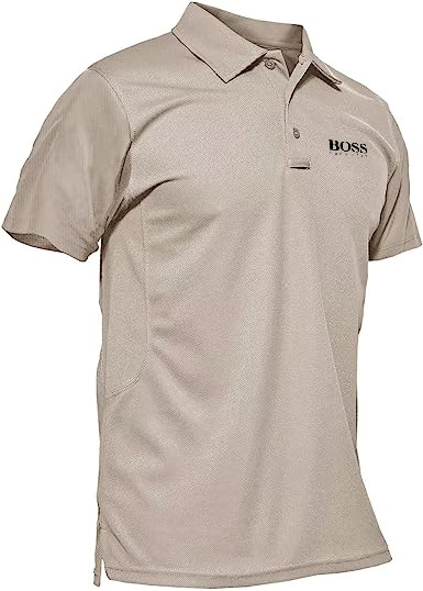 Men's Polo Shirt Quick Dry Performance Short Sleeve Tactical Shirt