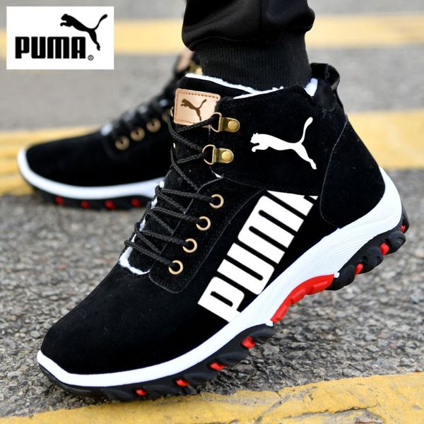Men's Winter Velvet Warm High Top Snow Boots