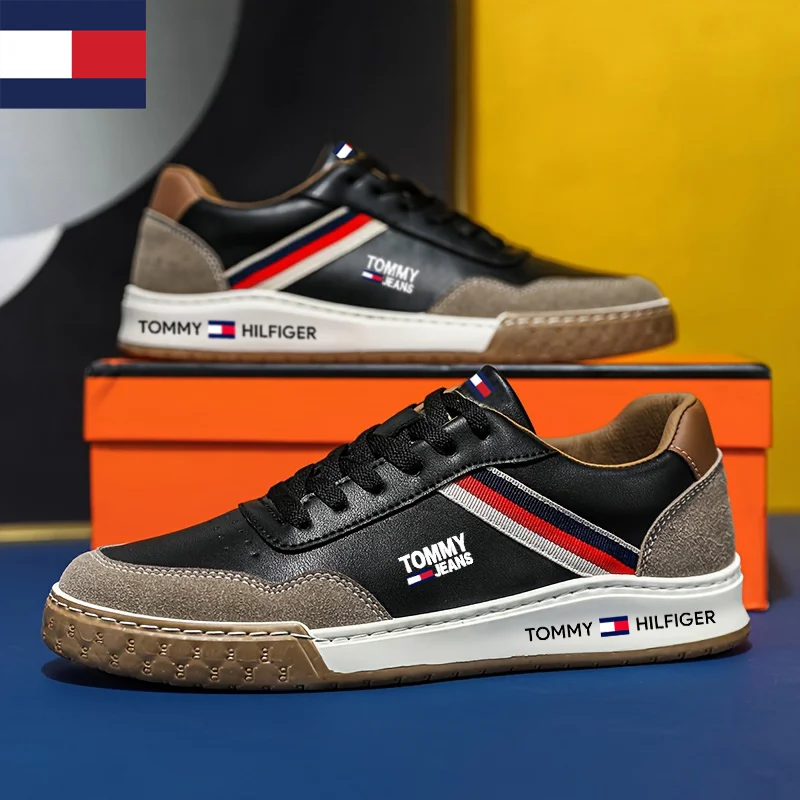 Men's cool and breathable casual flat sneakers