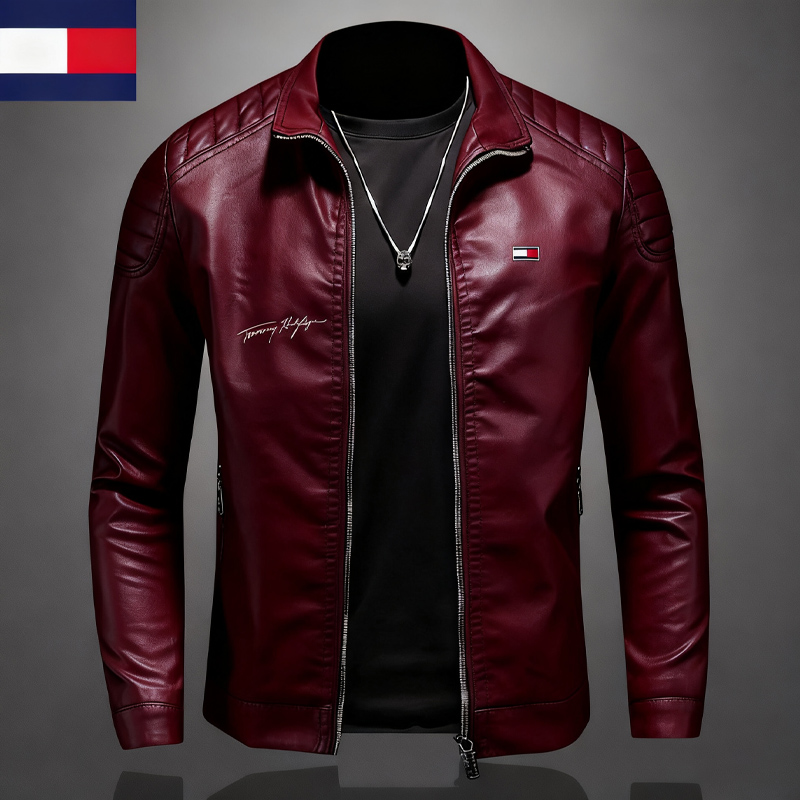 Men's cowhide jacket