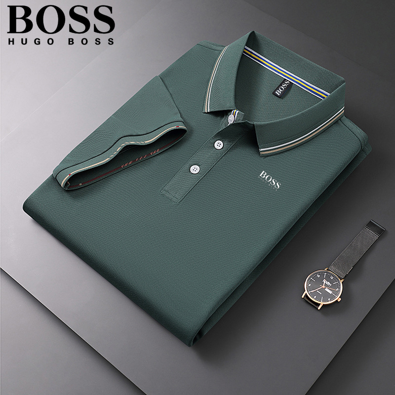 Men's Skinny Fit Short Sleeve Polo Shirt