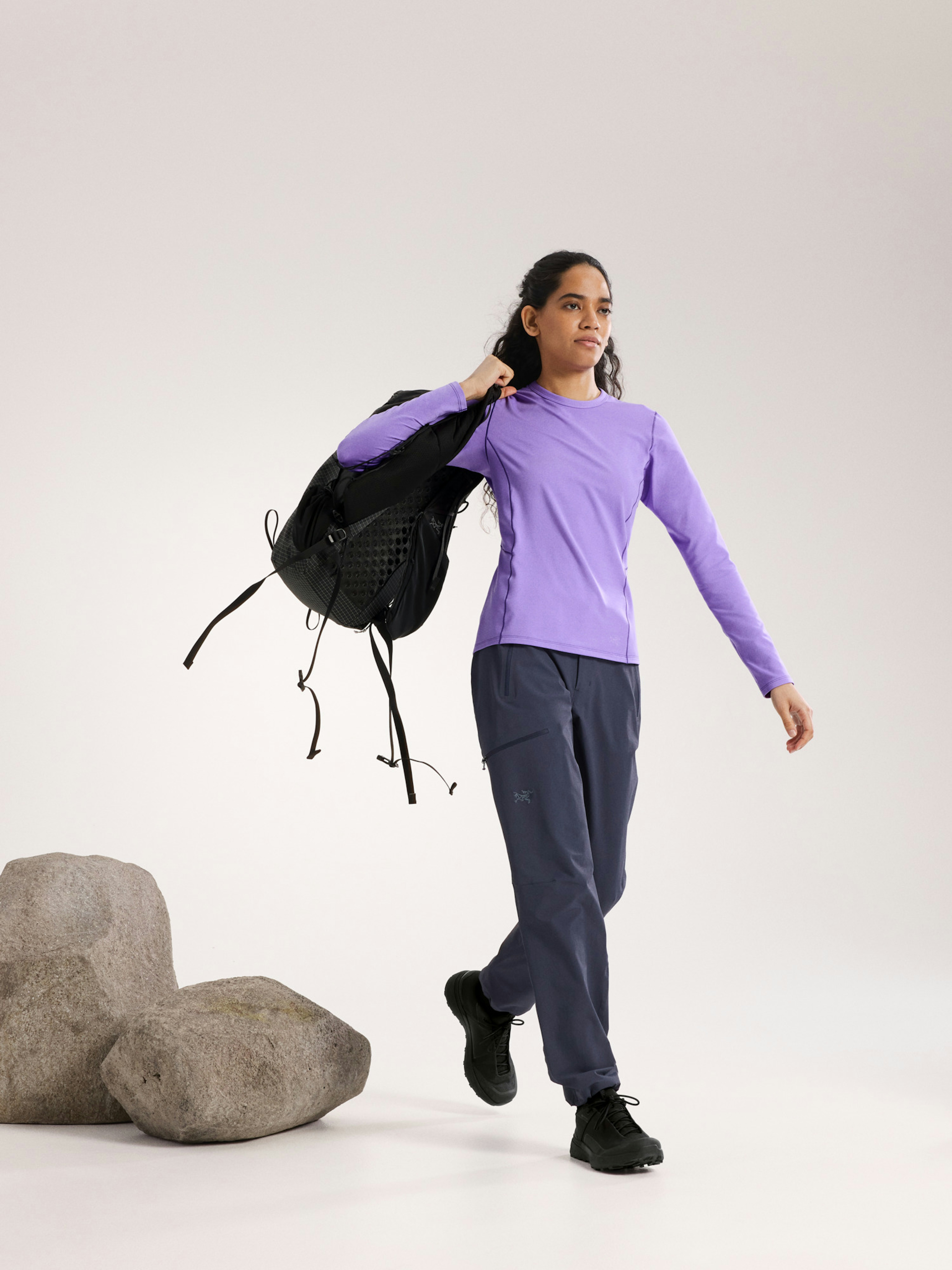 Rho Crew Neck LS Women's