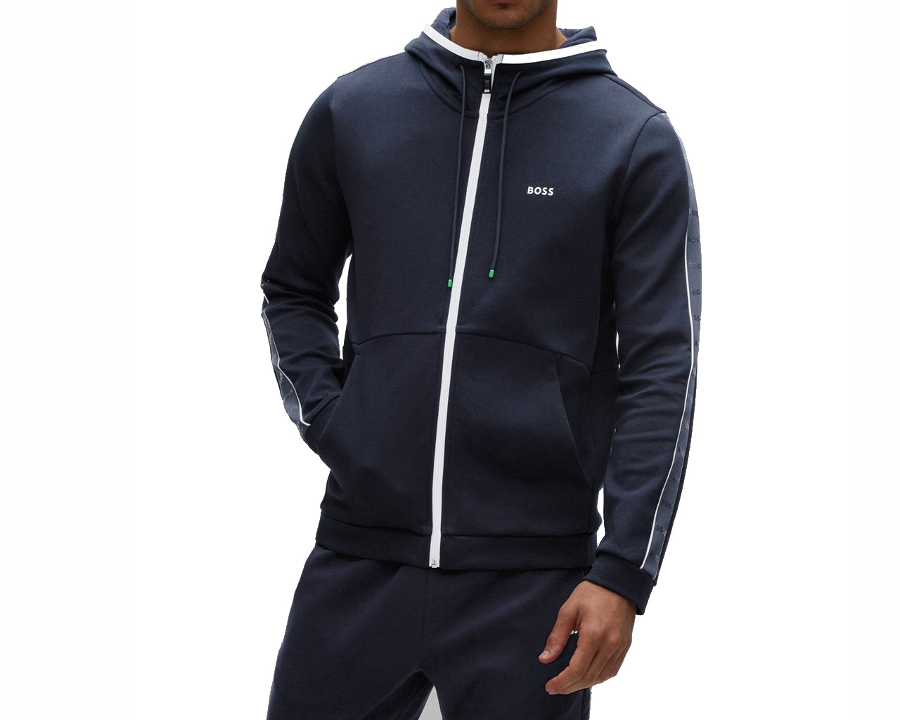 50477042 Saggy 1 Hooded Tracksuit Blue