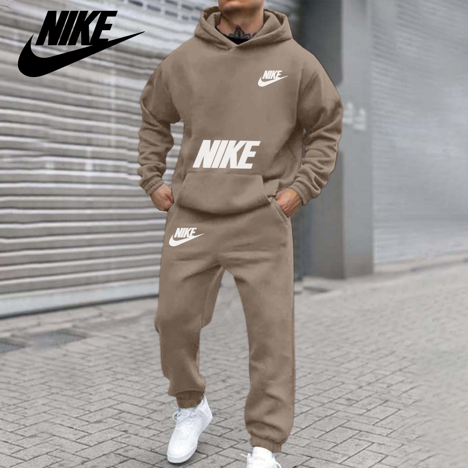 NIKE – nowy zestaw kurtek rekreacyjnych na wiosnę i jesień 2025 (kurtka + spodnie dwuczęściowy zestaw)(Kup jeden, a drugi dostaniesz gratis)