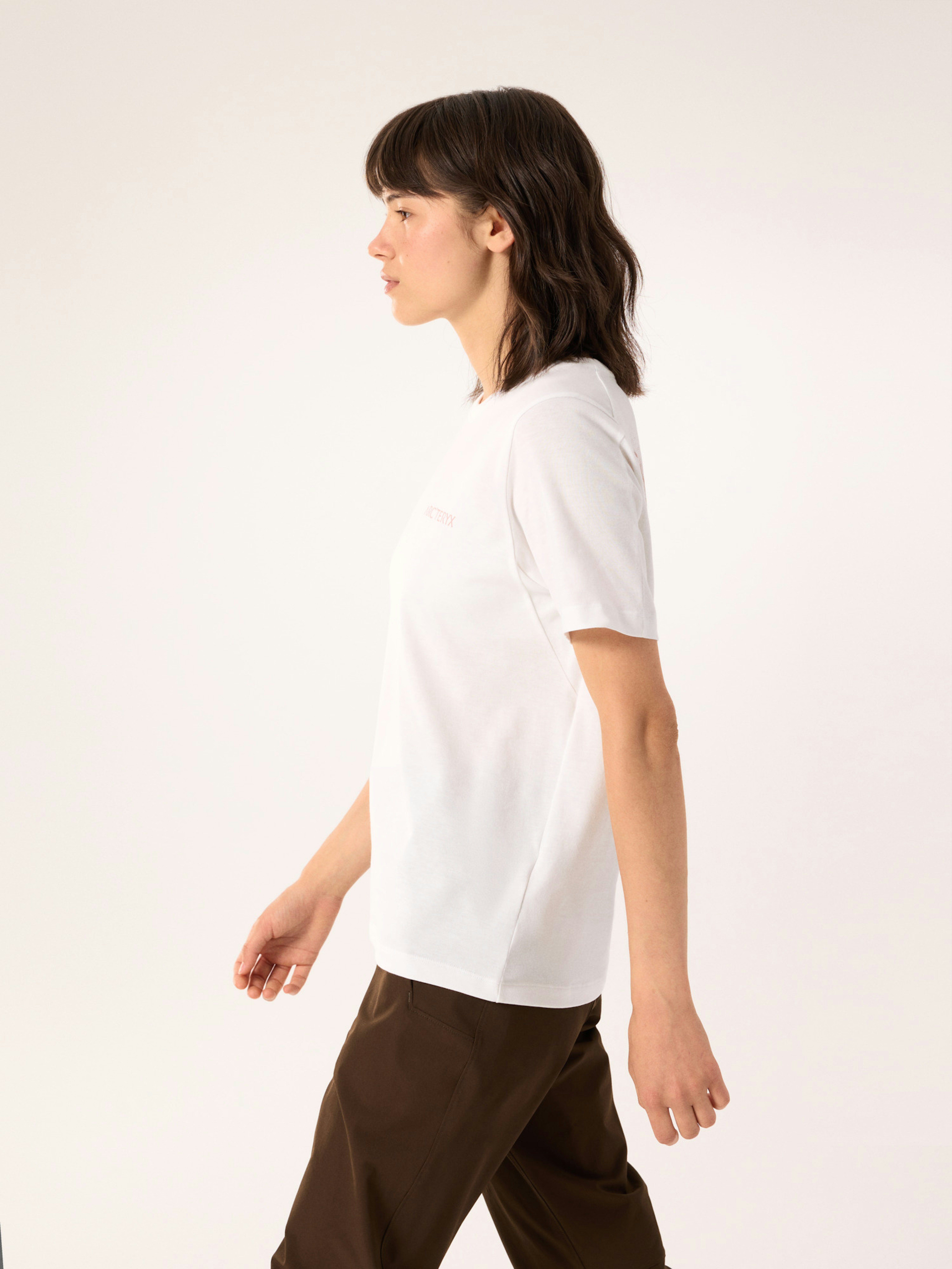 Kragg SL Cotton Blurred Bird Crew Shirt SS Women's