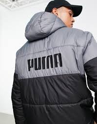 Jachetă de puf căptușită  MS neagră și gri Jachetă antrenor subțire costum pilot bărbați