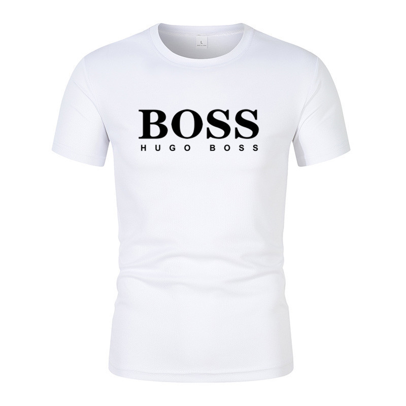 Men's Breathable T-Shirt Casual Loose Round Neck T-Shirt