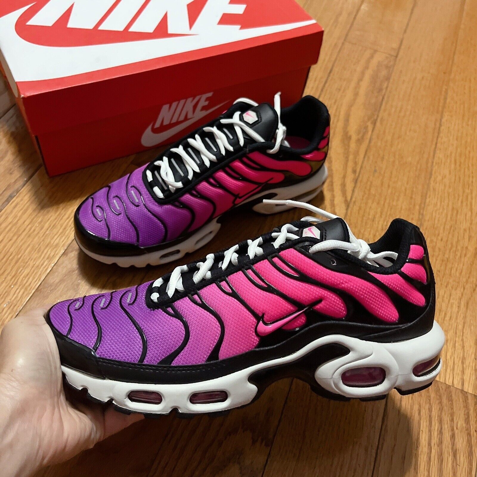 Pink-Black   Plus Women's Shoes