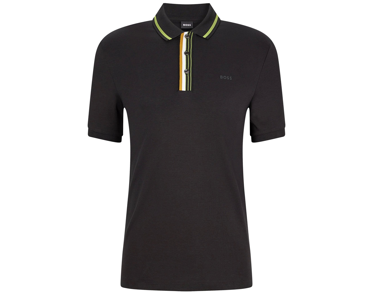 50471703 Paay 157 Regular Fit Polo Shirt Black