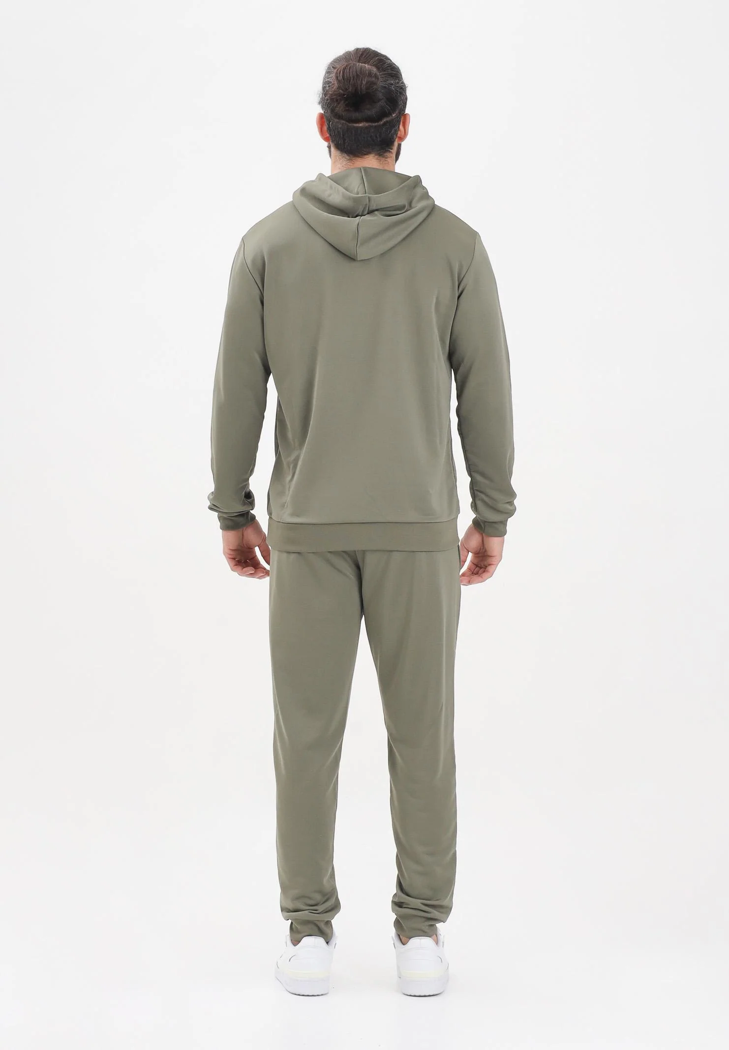 ADIDAS PERFORMANCE Men's BIG LOGO FRENCH TERRY Tracksuit Green Camouflage