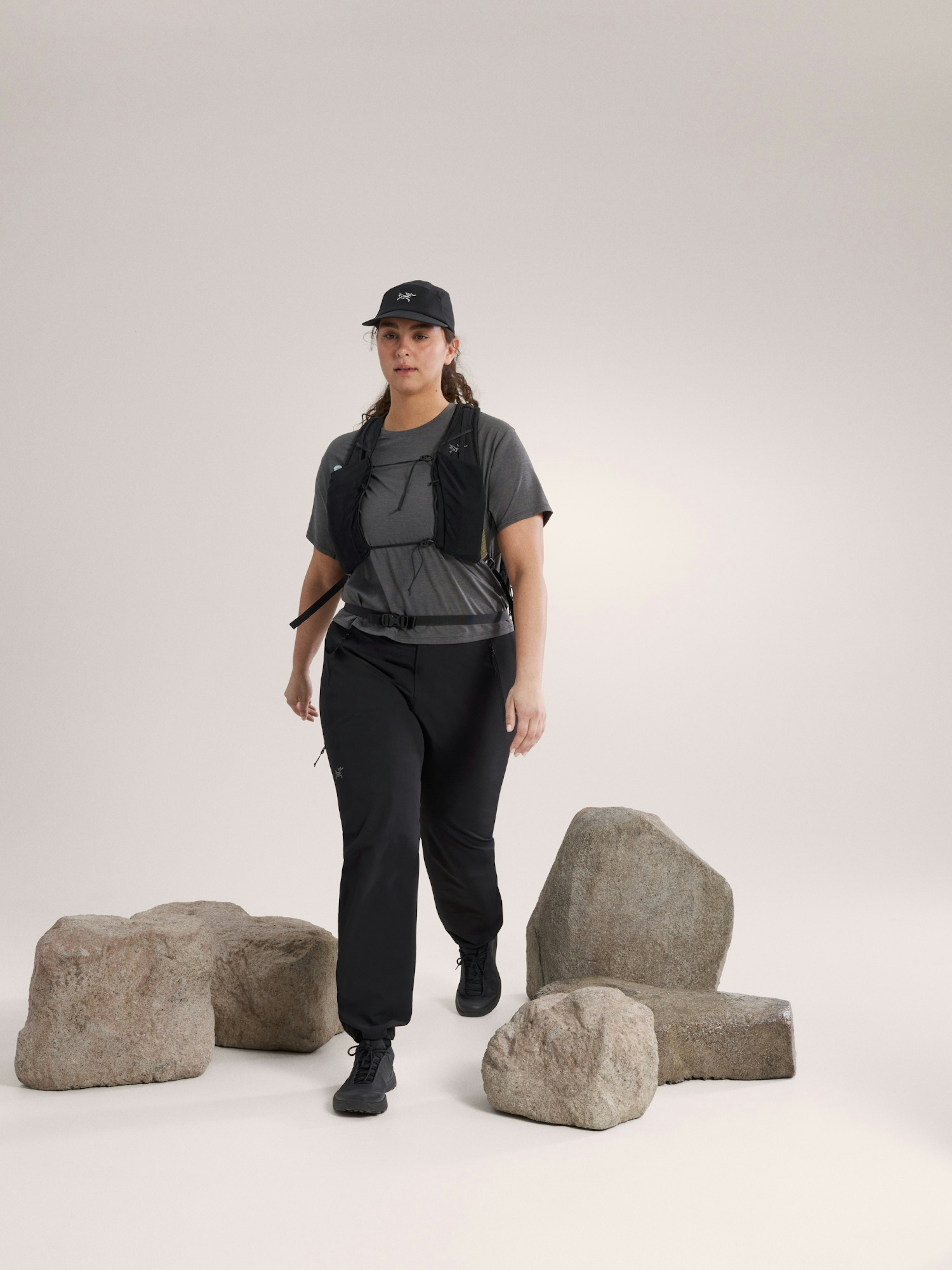 Taema Crop Logo T-Shirt Women's