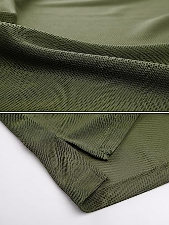 Men's Polo Shirt Quick Dry Performance Short Sleeve Tactical Shirt