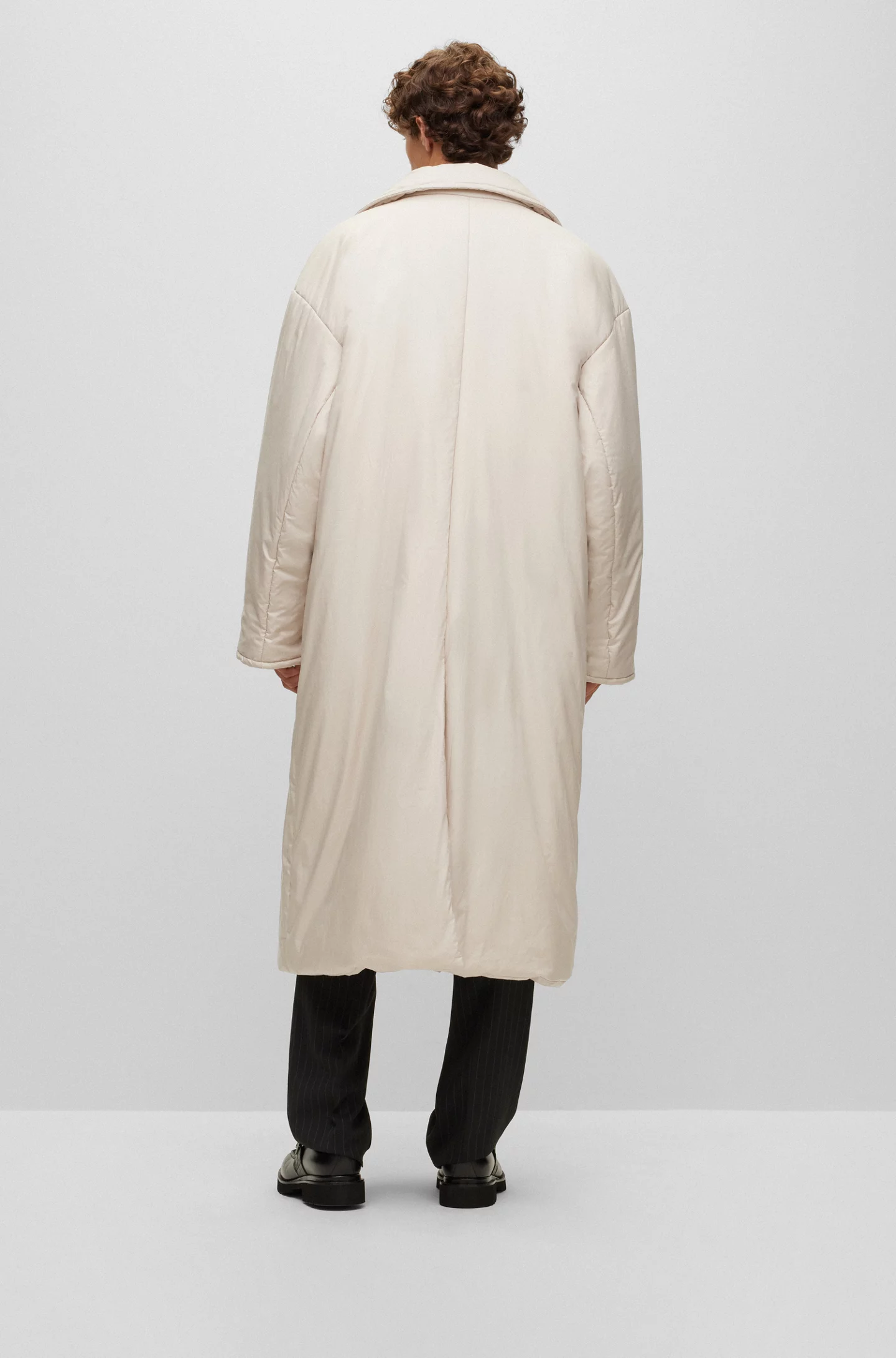 RELAXED-FIT COAT IN PADDED COTTON