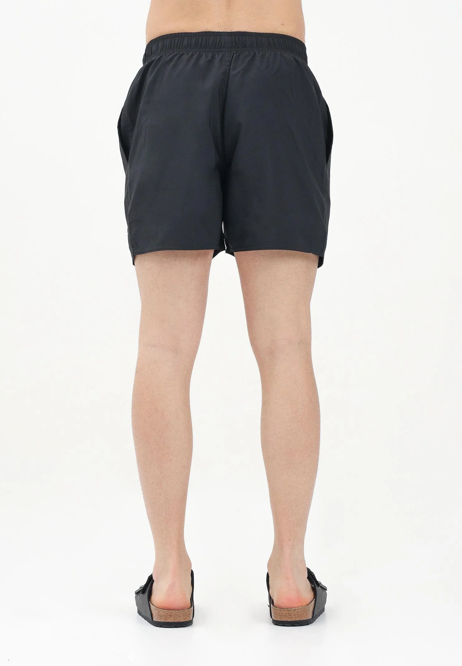 ADIDAS ORIGINALS Solid CLX Short-Length black swim shorts for men