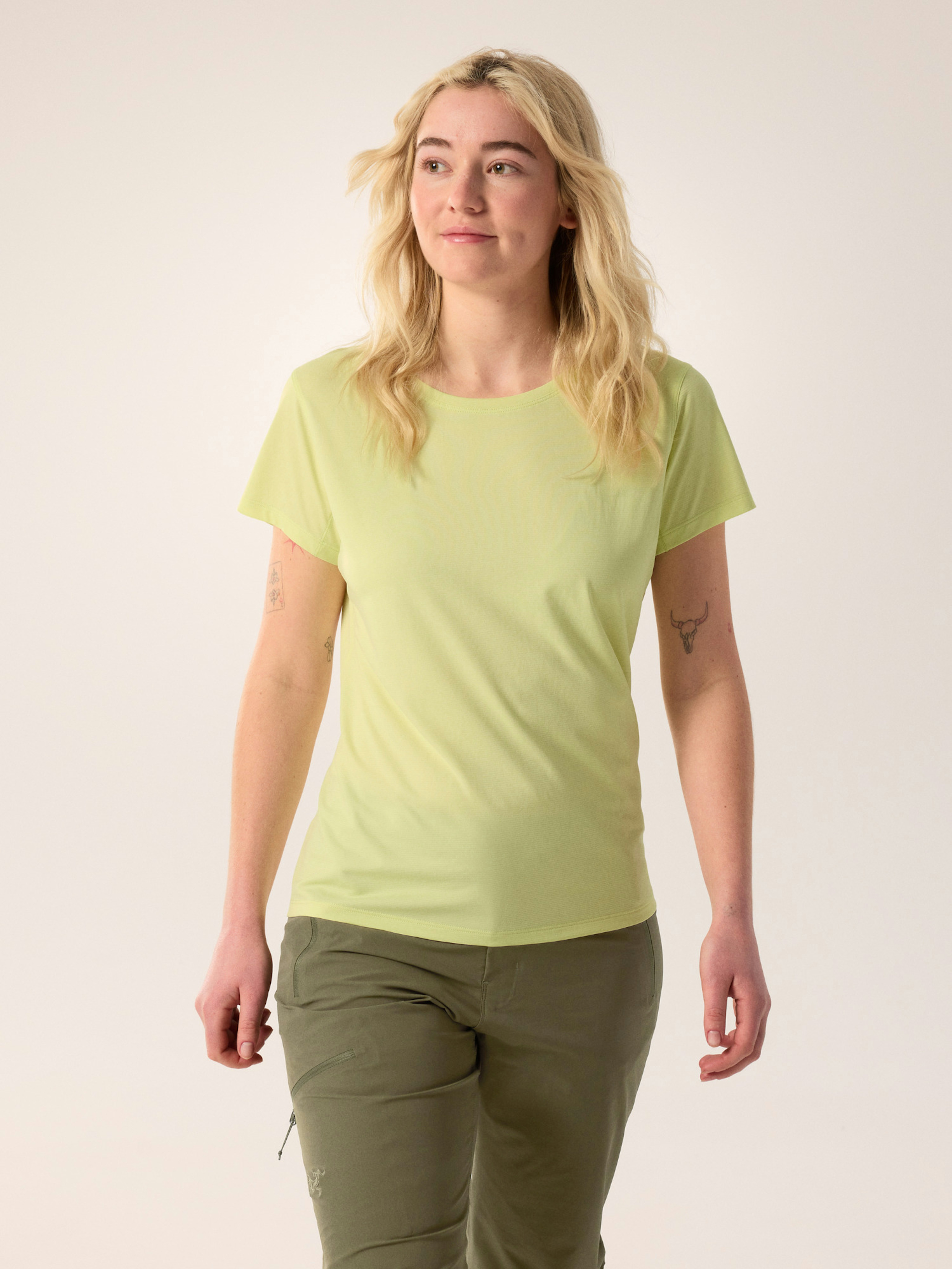 Taema Crew Neck Shirt SS Women's