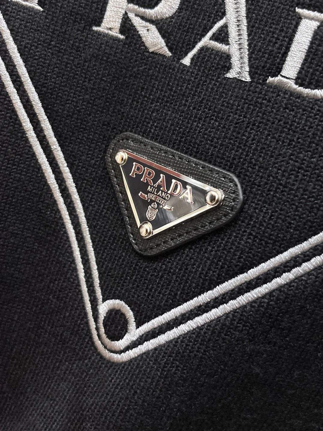 Black Triangle Logo Sweatshirt