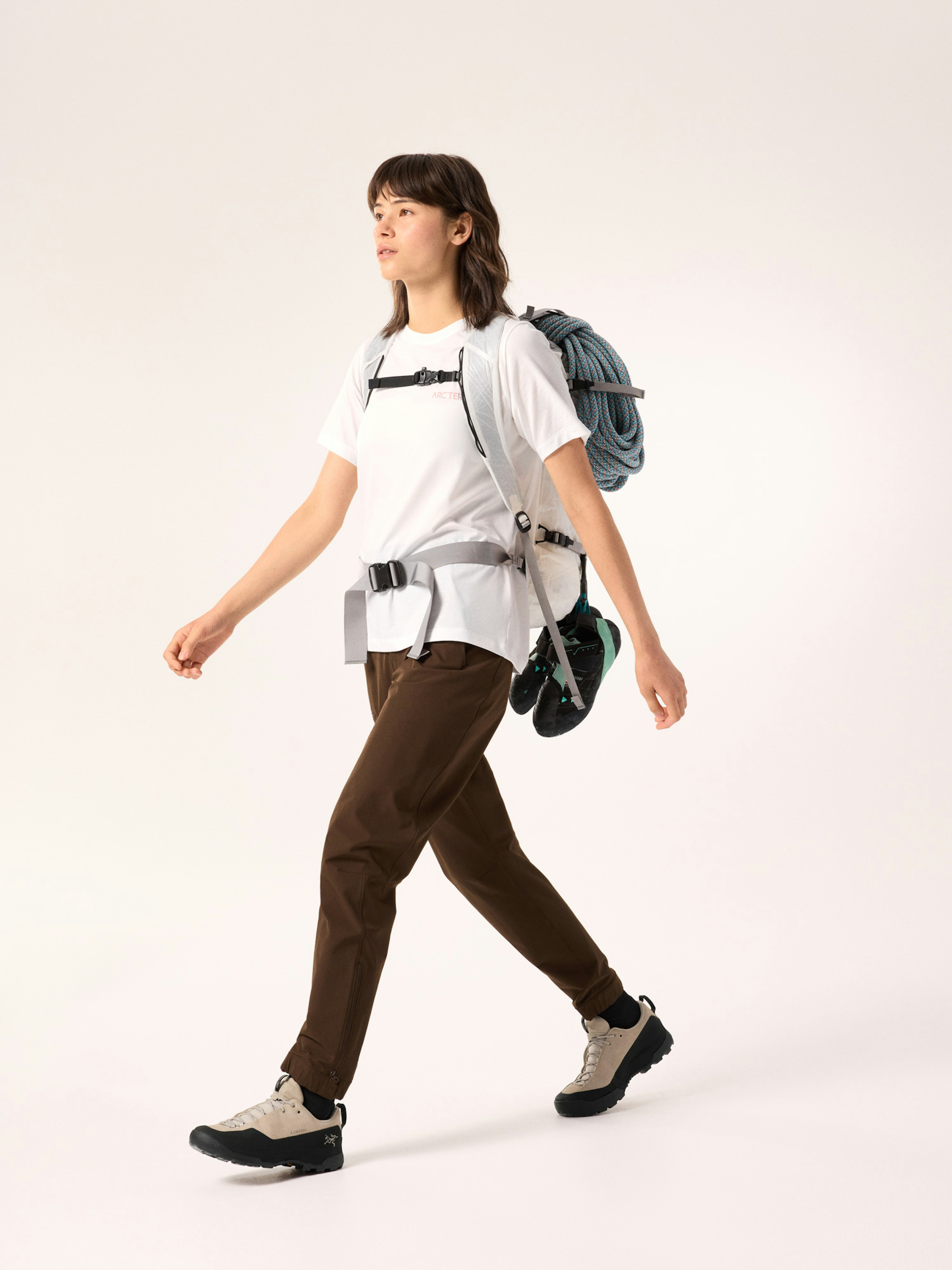 Kragg SL Cotton Blurred Bird Crew Shirt SS Women's