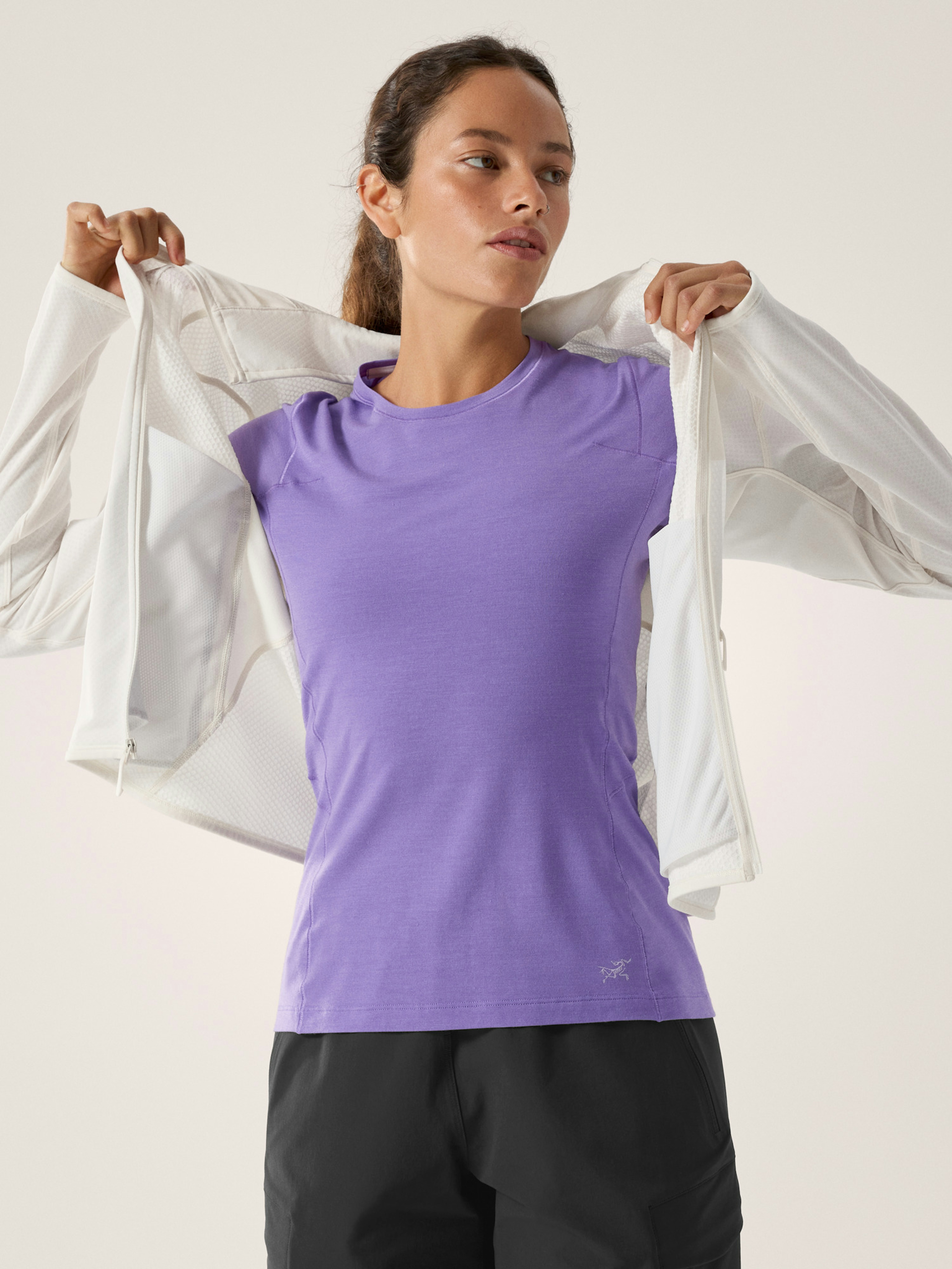 Satoro SL Merino Wool Crew Neck SS Women's
