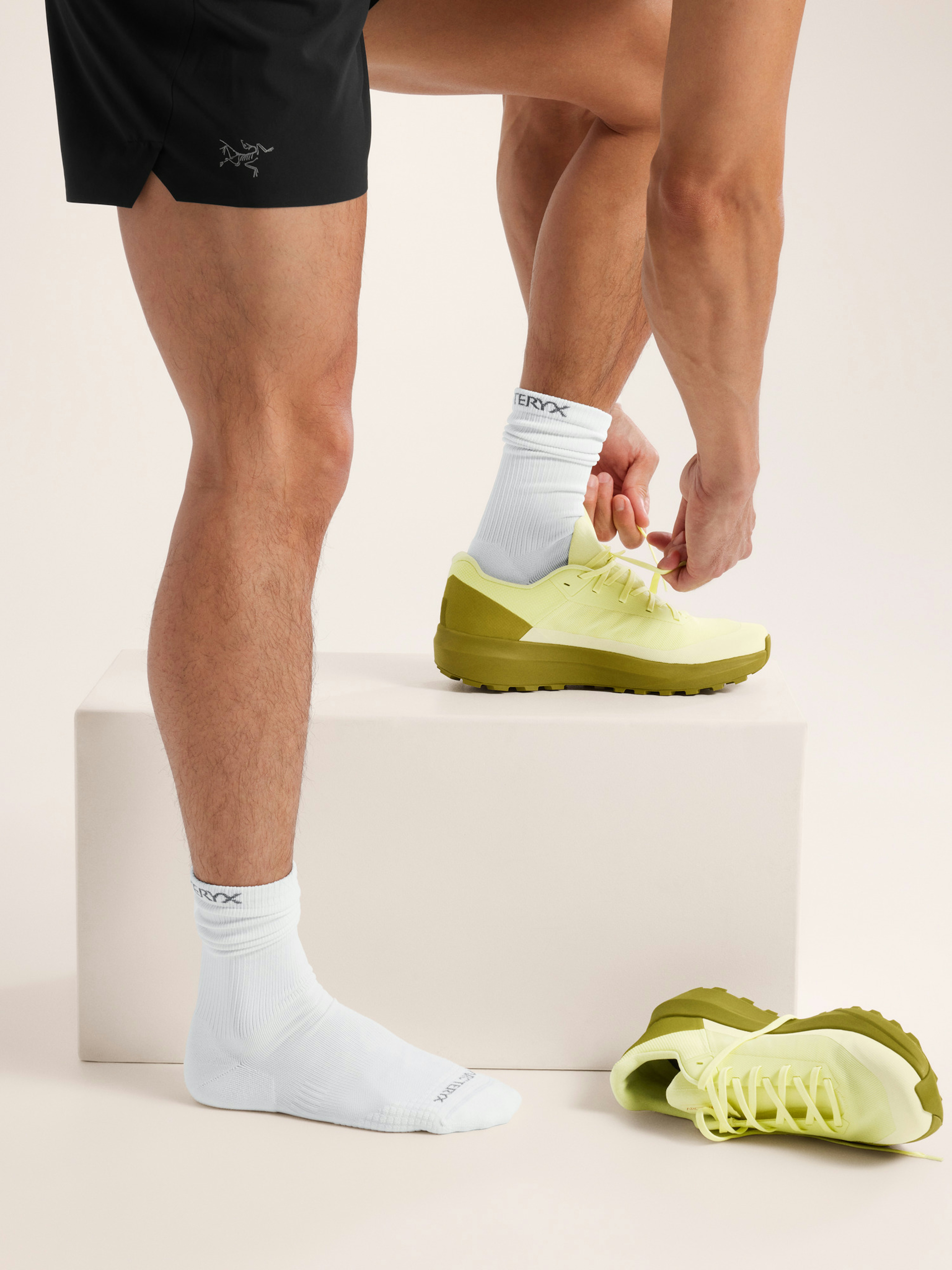 Synthetic Mid Crew Sock