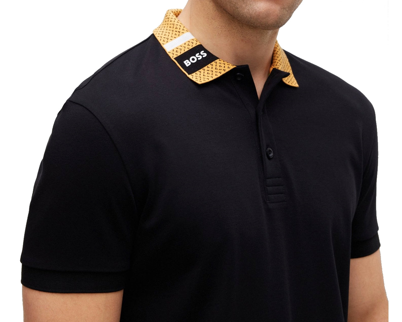 50476423 Paddy 1 Regular Fit Polo Shirt Black