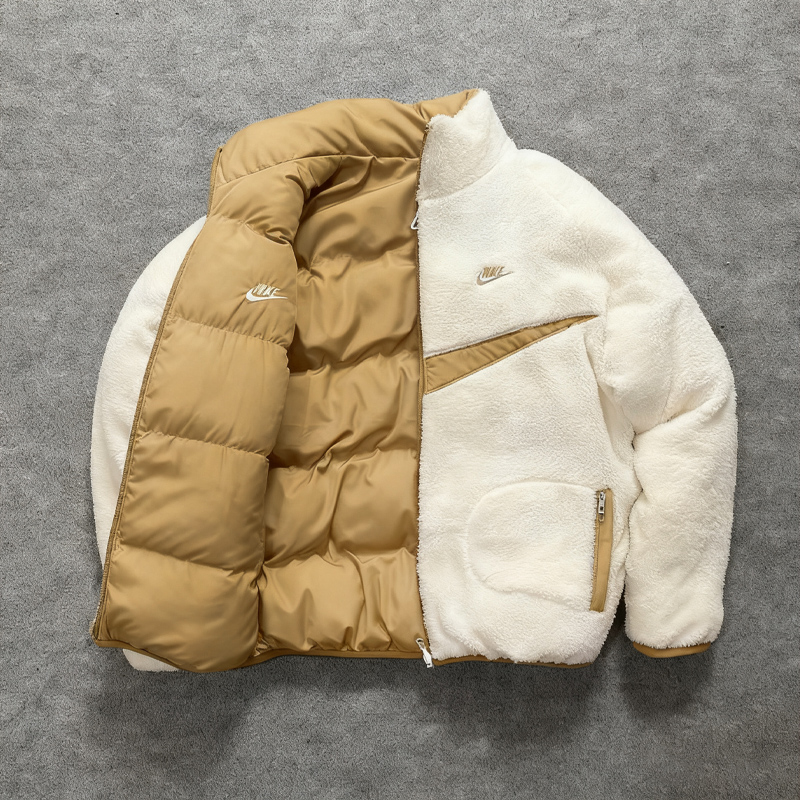 （Only 99 pieces left!）Unisex Reversible Classic Logo Insulated Jacket