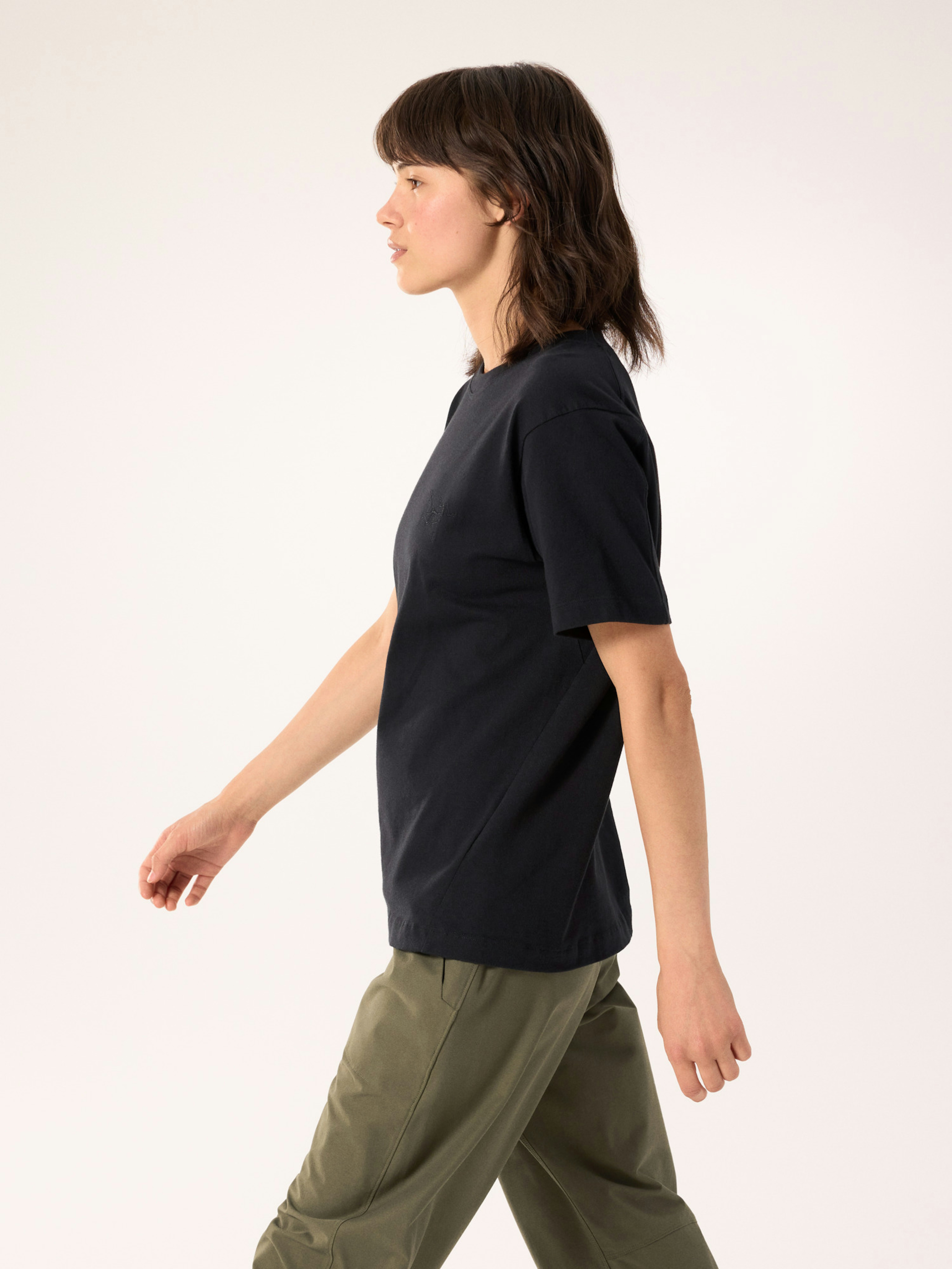 Kragg Cotton Little Bird Crew Shirt SS Women's