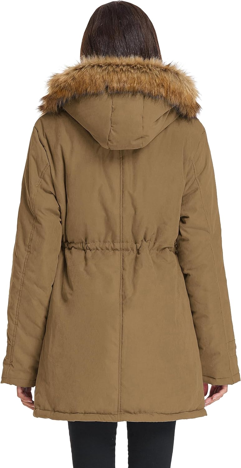 Winter Wool Women's Parka Jacket