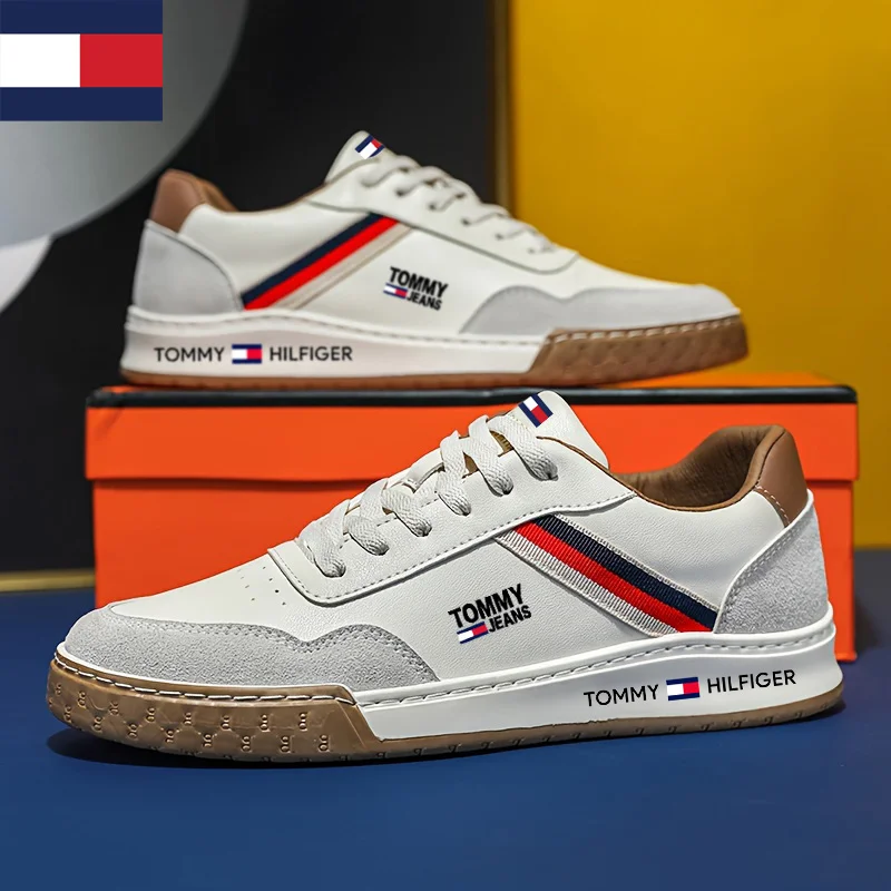 Men's cool and breathable casual flat sneakers